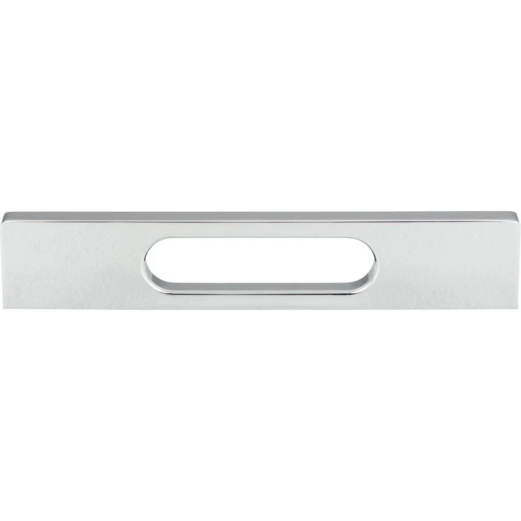 Drawer Pull Atlas Level Polished Chrome Aluminum 5-1/16 Inch 7-1/4 x 1/4 Inch - Frankwebs