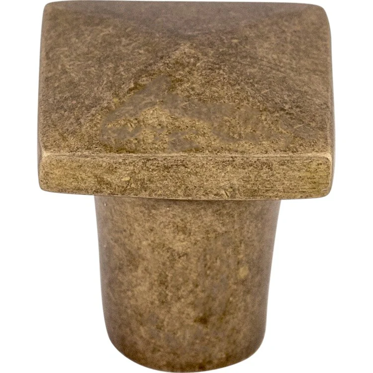 Knob Aspen Square Medium Bronze 3/4 x 3/4 x 7/8 Inch 7/8 Inch - Frankwebs