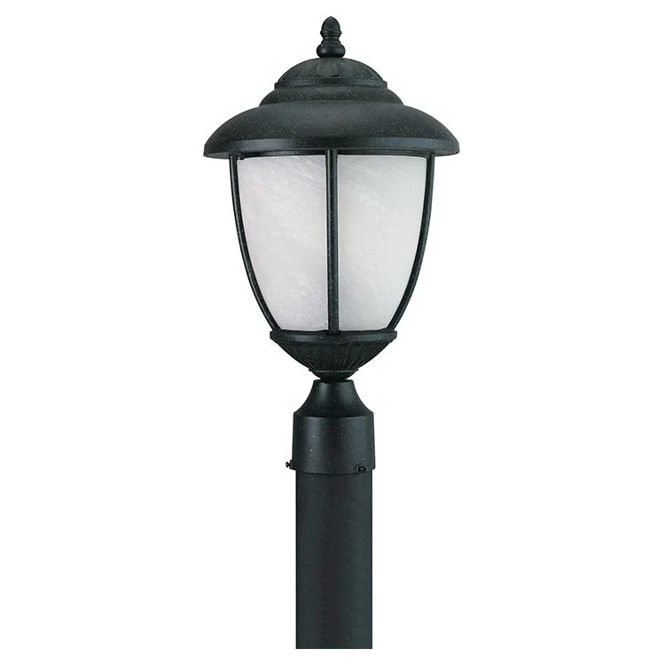 Yorktown Single-Light LED Outdoor Post Lantern - Frankwebs