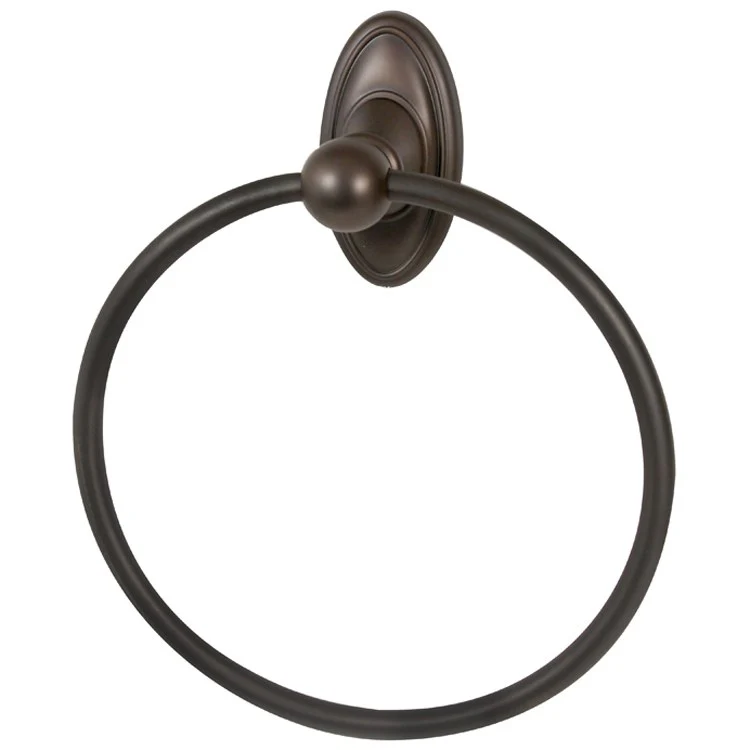Towel Ring Classic Traditional Bath 7 Inch Chocolate Bronze Brass 3 Inch - Frankwebs