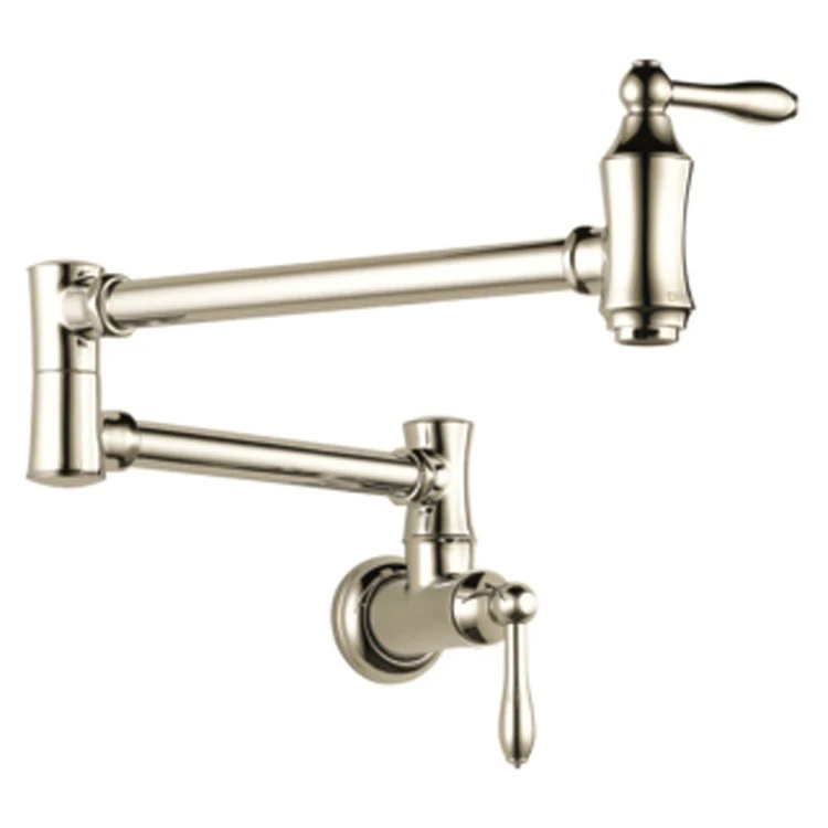 Traditional Wall-Mount Pot Filler Faucet - Frankwebs