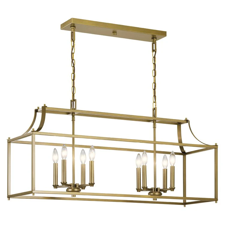 Morrigan Eight-Light Linear Chandelier - Frankwebs