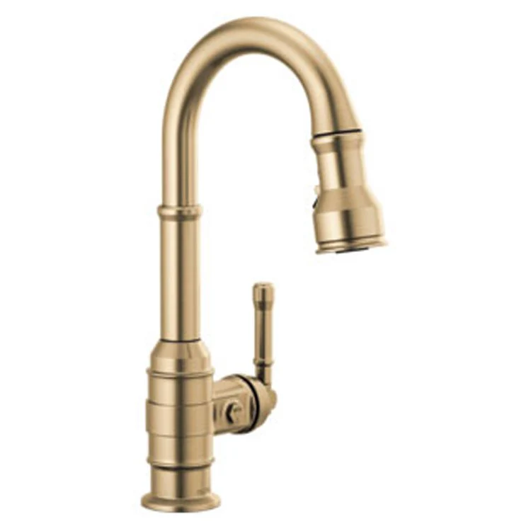 Bar Faucet Broderick 1 Lever ADA Arctic Stainless Pull Down 1.8 Gallons per Minute - Frankwebs