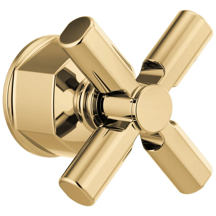 Handle Kit Invari Zinc 1 Cross Brilliance Luxe Gold for Pressure Balance Trim 4 Inch - Frankwebs