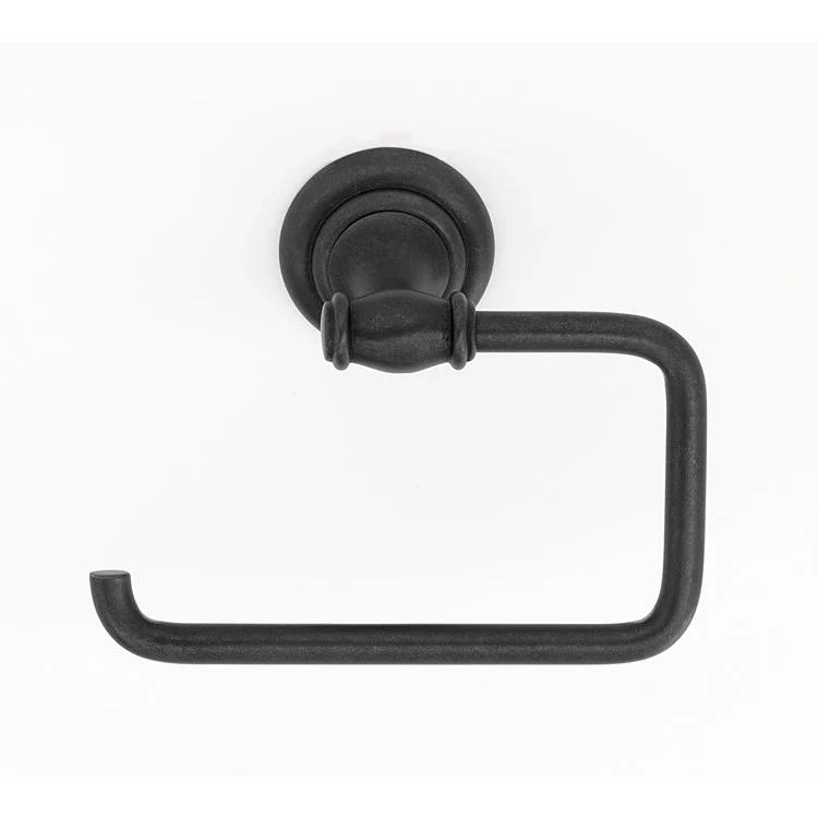 Toilet Paper Holder Charlie's Bath Single Post Bronze Brass 5-1/2 Inch 3-1/8 Inch Wall Mount - Frankwebs