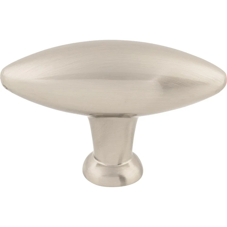 Knob Chareau Shrewsbury T Small Brushed Satin Nickel Zinc Alloy 2-5/16 Inch - Frankwebs