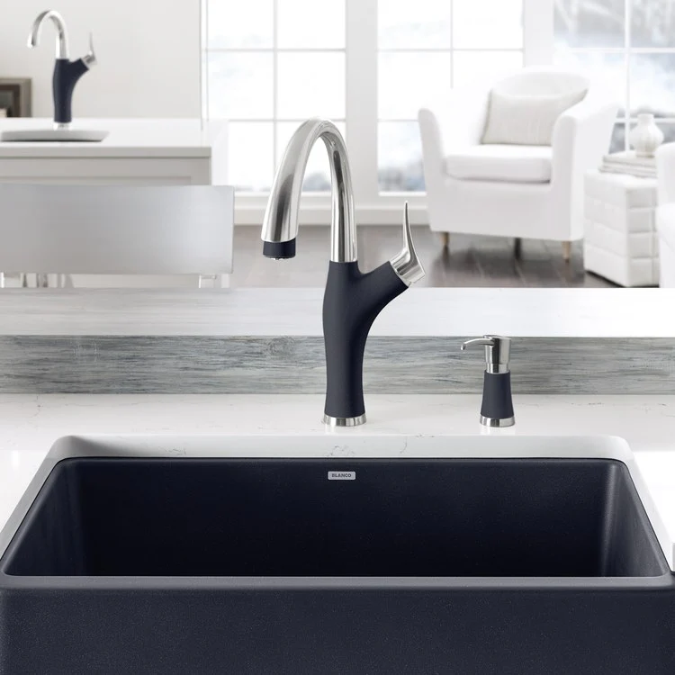 Artona Single Handle Pull Down Kitchen Faucet 1.5 GPM - Frankwebs