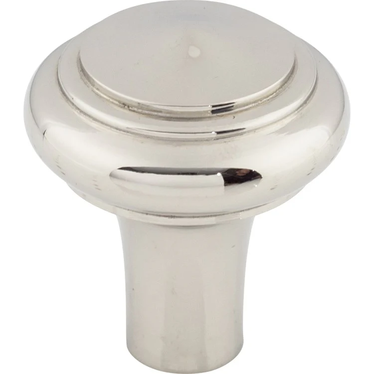 Knob Aspen II Peak Round Polished Chrome Bronze 1-1/4 x 1-1/4 x 1-3/8 Inch 1-3/8 Inch - Frankwebs