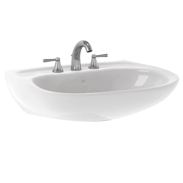 Prominence Wall-Mount Bathroom Sink with One Hole - Frankwebs