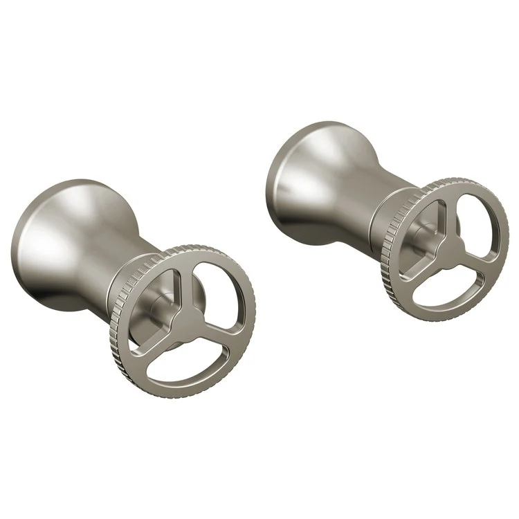 Handle Kit Trinsic Zinc 2 Wheel Wall Mount Chrome for Lavatory Faucet - Frankwebs