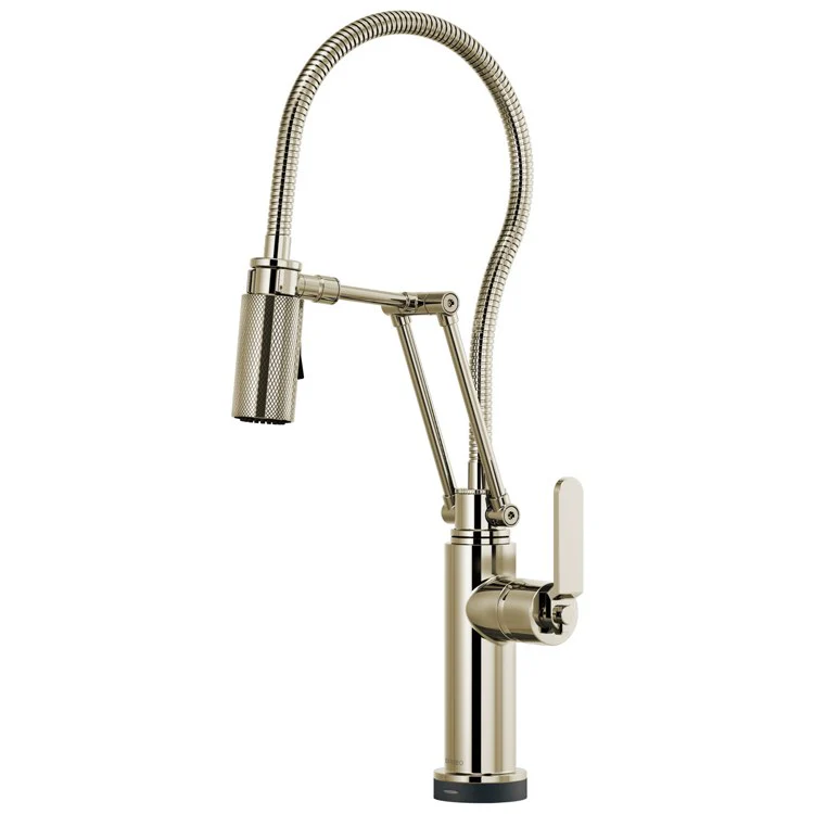 Kitchen Faucet Litze SmartTouch Technology with Finished Semi-Flexible Hose 1 Flat Lever ADA Chrome 1.8 Gallons per Minute - Frankwebs