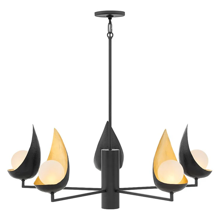 Ren Six-Light Single-Tier Chandelier - Frankwebs