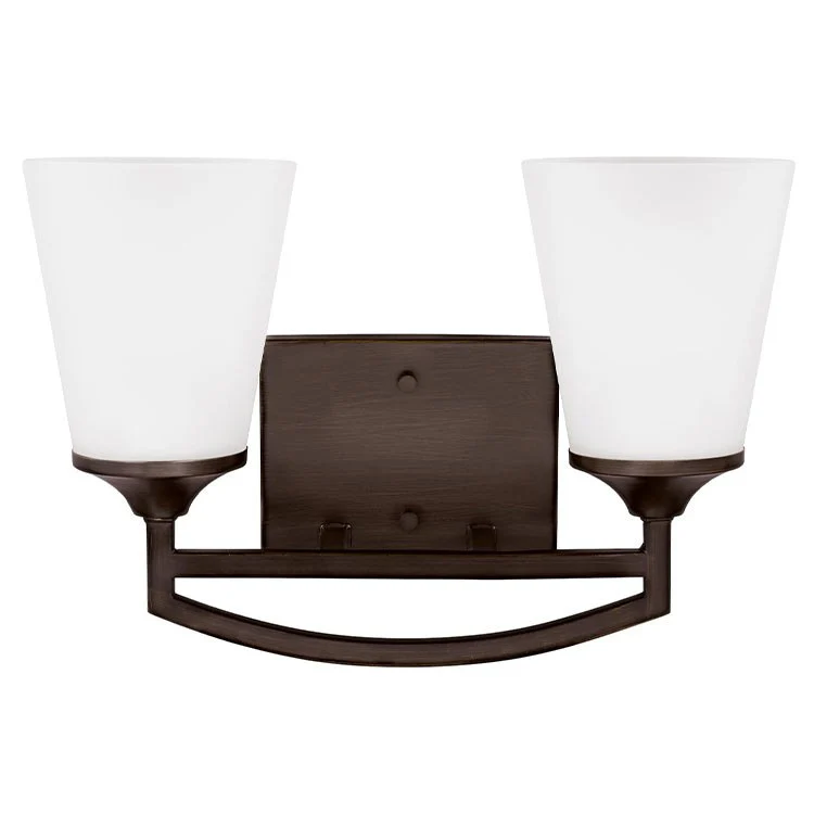 Hanford Two-Light LED Bathroom Vanity Fixture - Frankwebs