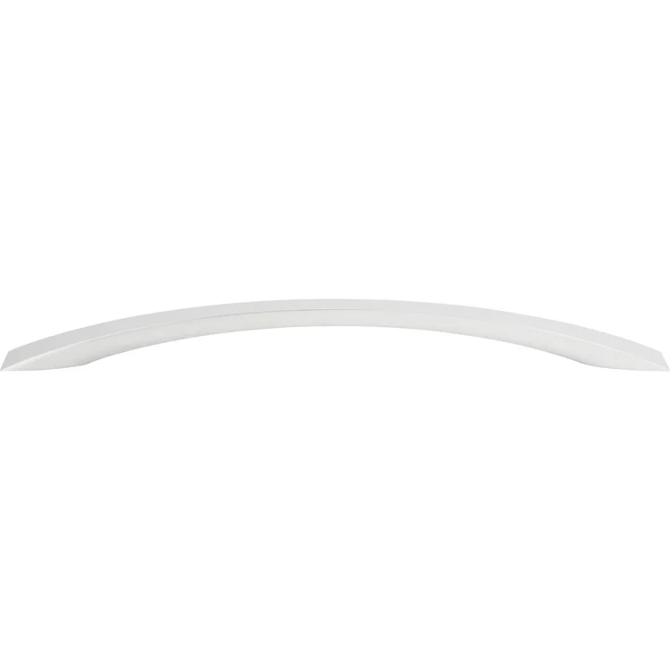 Drawer Pull Atlas Sleek High White Gloss Zinc Alloy 11-5/16 Inch 13-1/4 x 7/8 Inch - Frankwebs