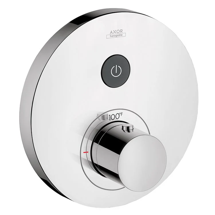 AXOR Shower Select Round Thermostatic Single-Function Trim - Frankwebs