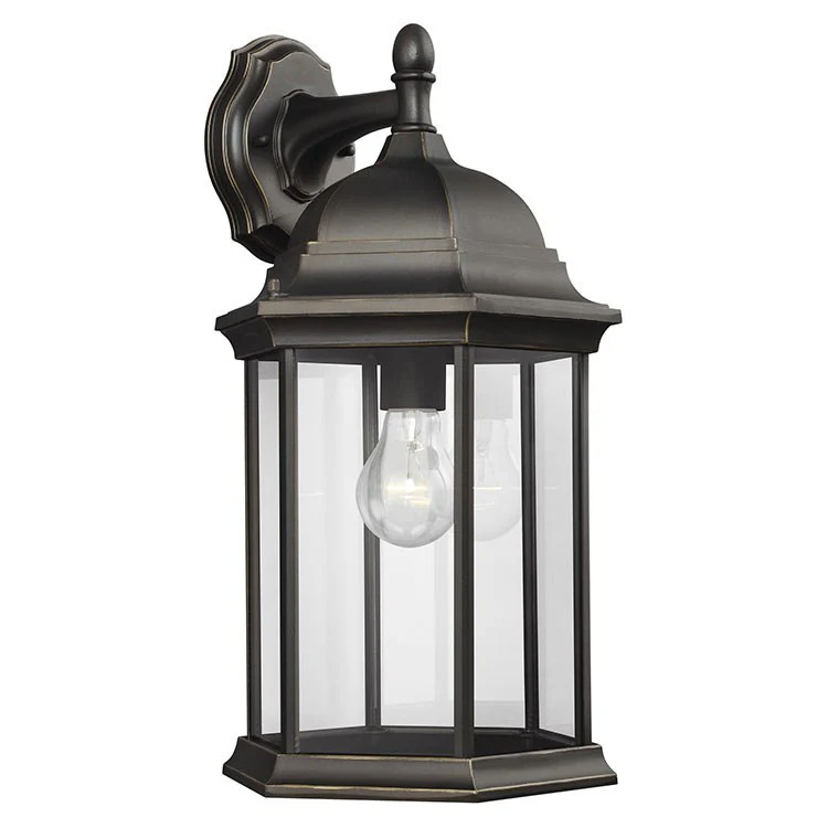 Sevier Single-Light Large Downlight Outdoor Wall Lantern - Frankwebs
