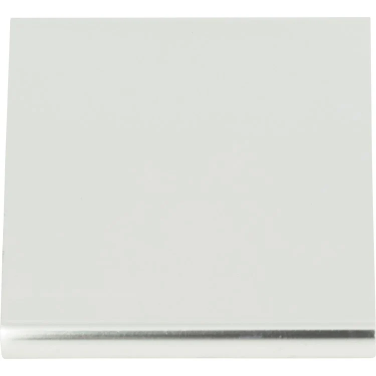 Drawer Pull Atlas Tab Edge Matte Black Aluminum 1-1/4 Inch 1-9/16 x 3/4 Inch - Frankwebs