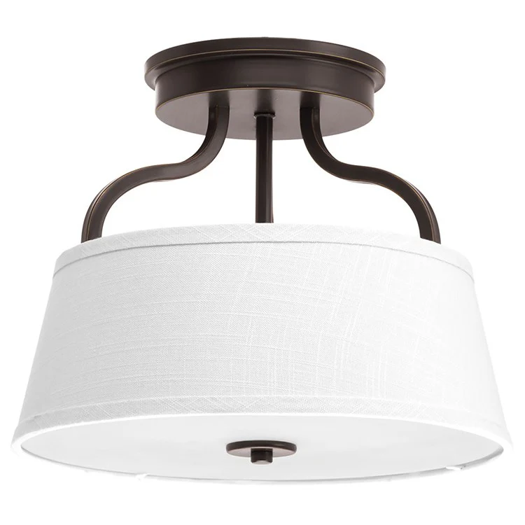 Arden Two-Light Semi-Flush Convertible Ceiling Light - Frankwebs