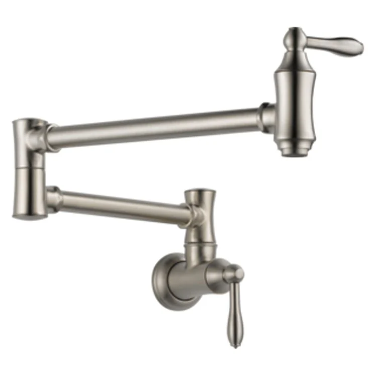 Traditional Wall-Mount Pot Filler Faucet - Frankwebs