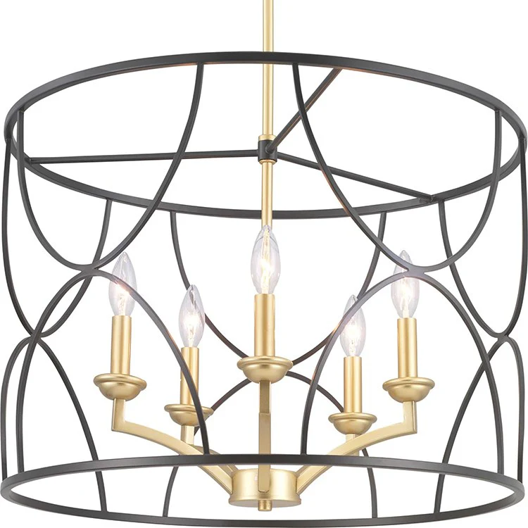 Landree Five-Light Chandelier - Frankwebs
