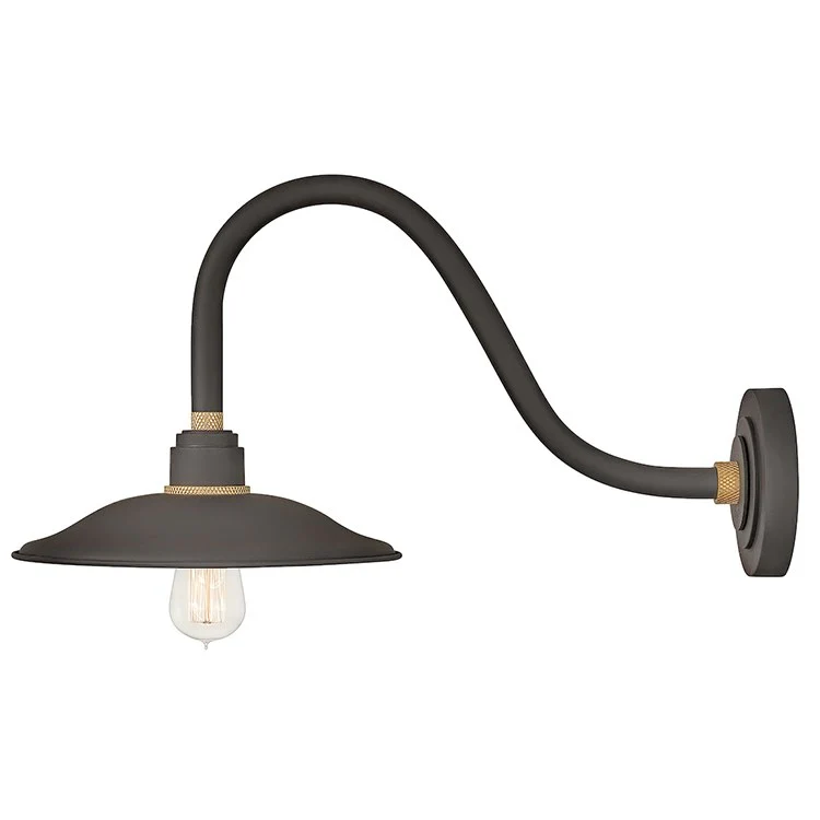 Foundry Single-Light Medium Outdoor Wall Sconce - Frankwebs
