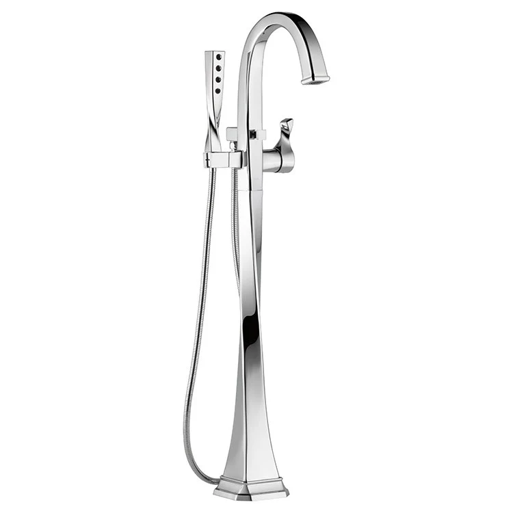 Virage Single Handle Freestanding Tub Filler with Handshower - Frankwebs