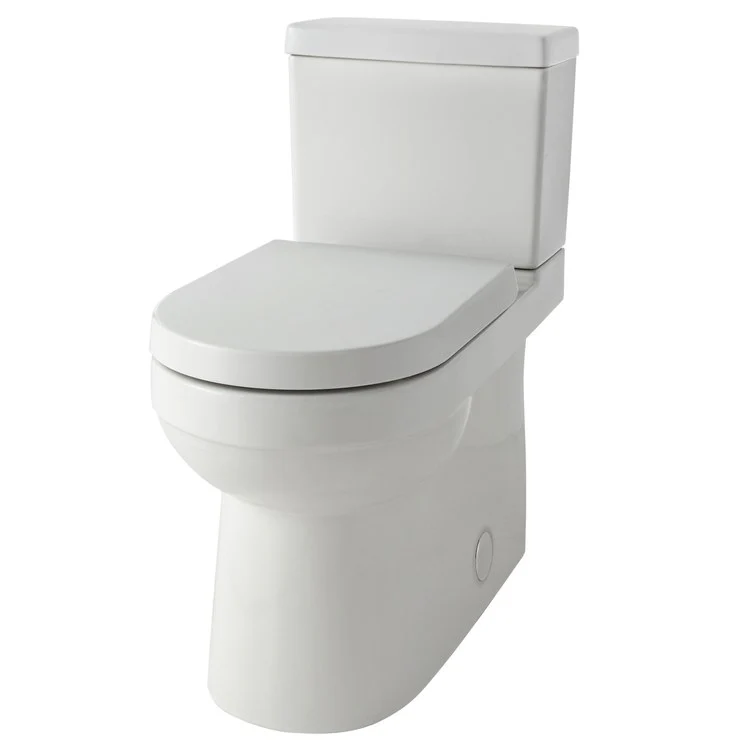 Toilet Wicker Park 2 Pieces ErgoHeight Skirted White Elongated ADA 30-3/8 Inch 1.28 Gallons Per Flush 12 Inch - Frankwebs