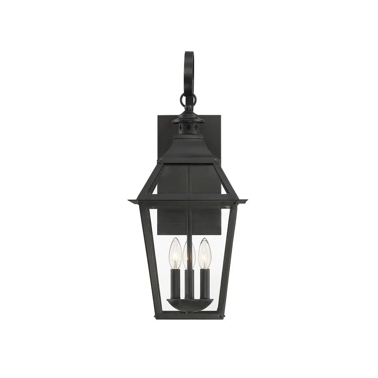 Jackson Three-Light Outdoor Wall Sconce - Frankwebs