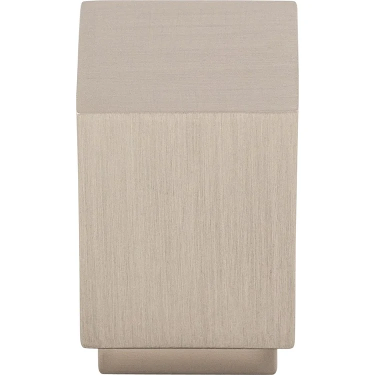 Knob Sanctuary Linear Square Ash Gray Zinc Alloy 3/4 Inch - Frankwebs