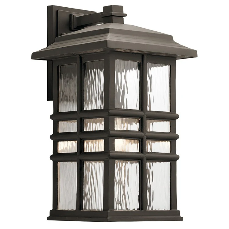 Beacon Square Single-Light Outdoor Wall Lantern - Frankwebs