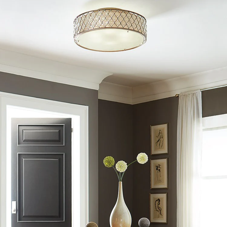 Lucia Six-Light Semi-Flush Mount Ceiling Fixture - Frankwebs