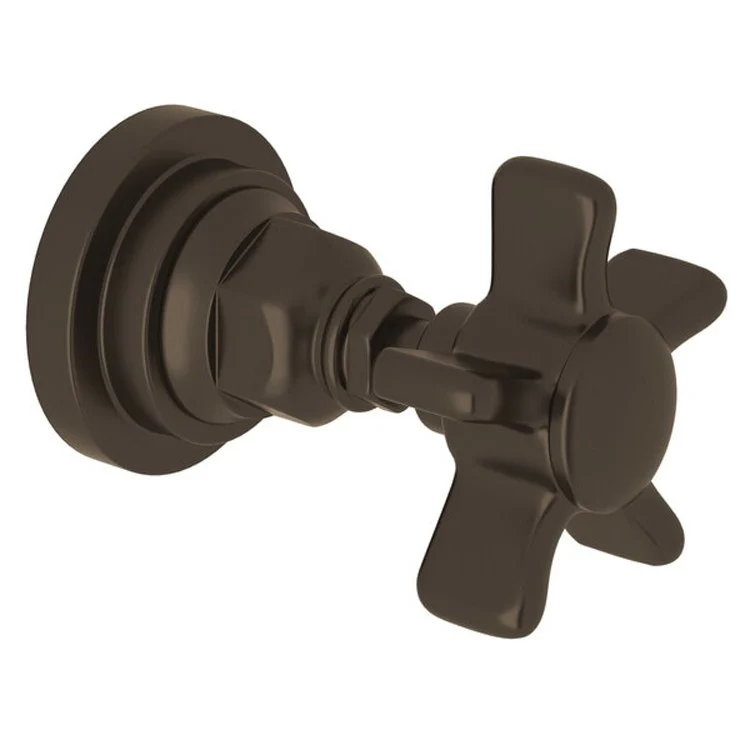 Volume Control Trim San Giovanni 4 Port Direct Diverter 5 Spoke Cross Polished Chrome - Frankwebs