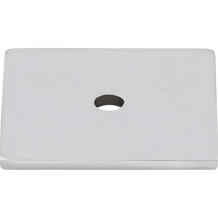 Knob Backplate Sanctuary Square German Bronze 1-1/4 Inch 1 Hole Zinc Alloy - Frankwebs