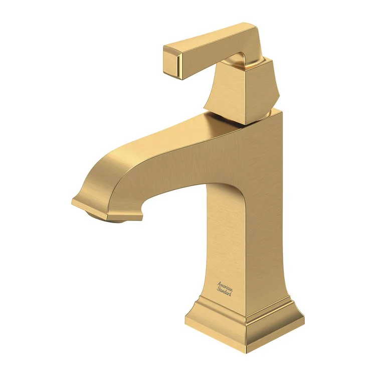 Lavatory Faucet Town Square S 1 Lever ADA Brushed Cool Sunrise 1.2 Gallons per Minute Push Pop-Up - Frankwebs