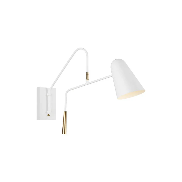 Simon Single-Light Wall Sconce by Ellen - Frankwebs