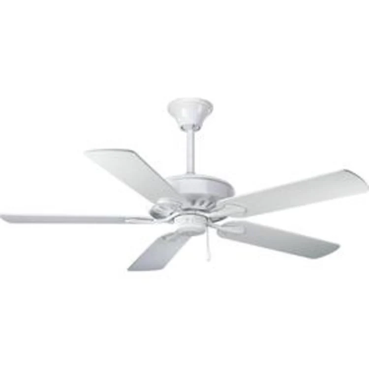 Ceiling Fan AirPro Performance 52 Inch Brushed Nickel 5 Blades Cherry - Frankwebs
