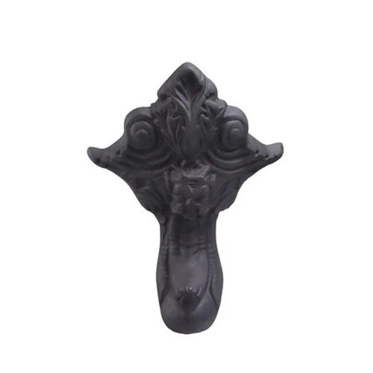 Freestanding Tub Nelson 73 Inch Double Slipper Oval Cast Iron White/Black Imperial Feet 7 Inch Center Faucet Holes - Frankwebs