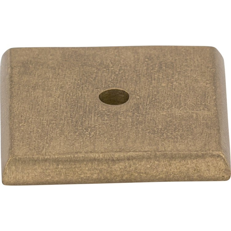 Knob Backplate Aspen Square Light Bronze 1-1/4 Inch 1 Hole Bronze - Frankwebs