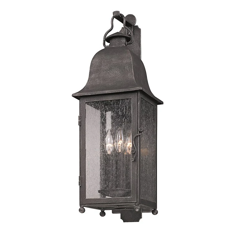 Larchmont Three-Light Medium Outdoor Wall Lantern - Frankwebs