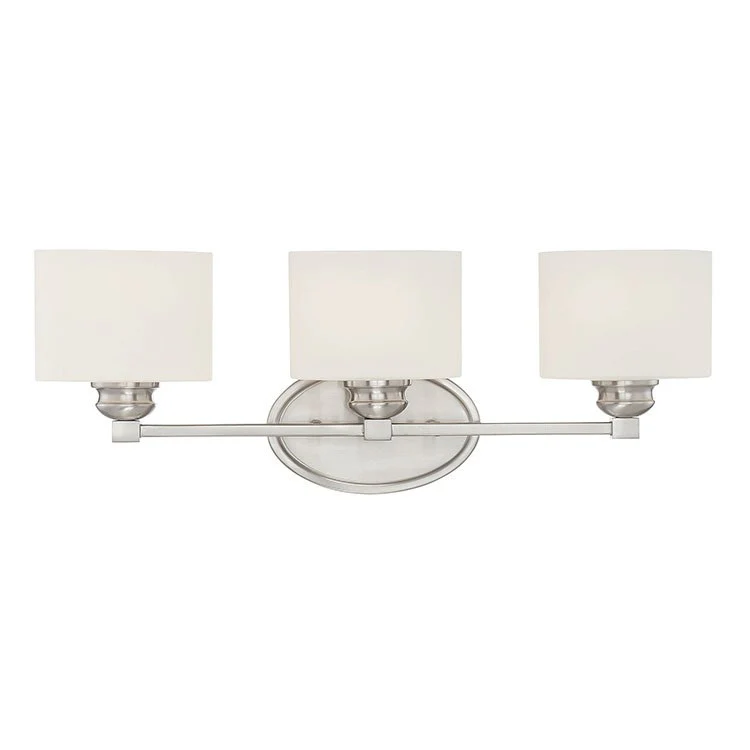 Kane Three-Light Bathroom Vanity Fixture - Frankwebs