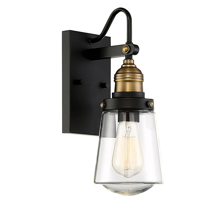 Macauley Single-Light Outdoor Wall Mount Sconce - Frankwebs