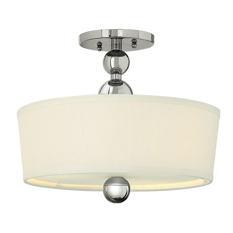 Zelda Single-Light LED Semi-Flush Mount Ceiling Light - Frankwebs