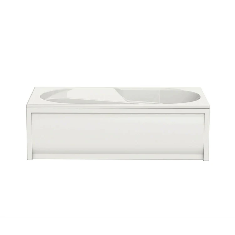 Tub Baccarat 72 x 36 Inch Alcove Aerofeel End White Acrylic - Frankwebs
