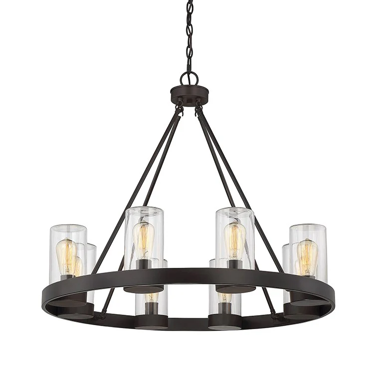 Inman Eight-Light Outdoor Chandelier - Frankwebs