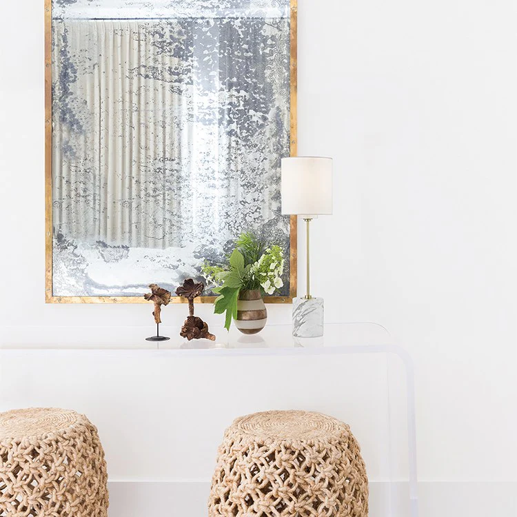 Fiona Single-Light Table Lamp with Marble Base - Frankwebs