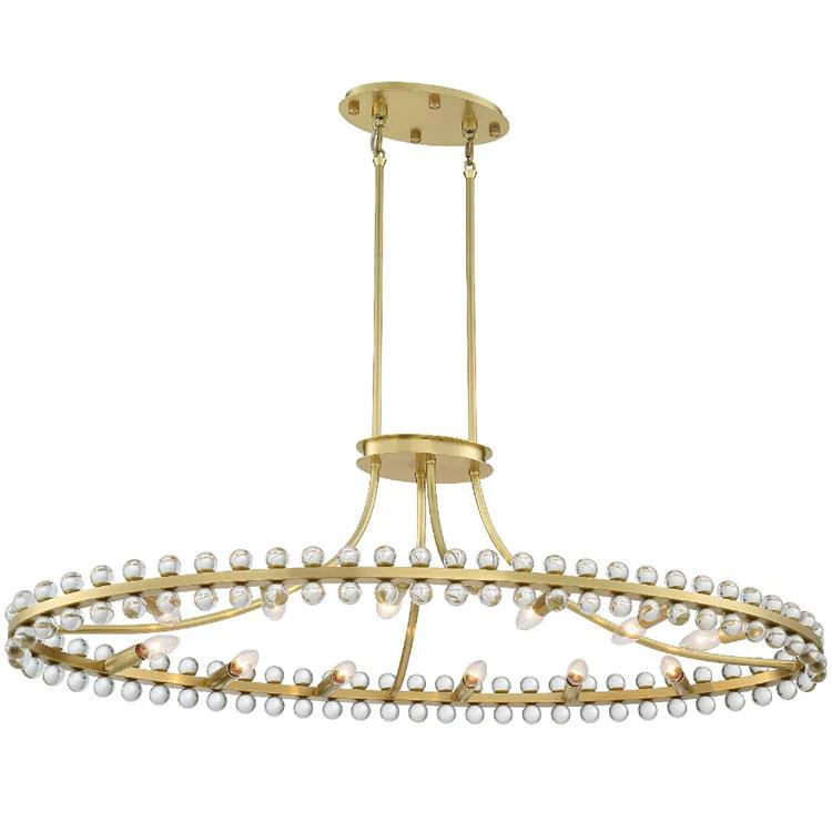Clover Twelve-Light Chandelier - Frankwebs