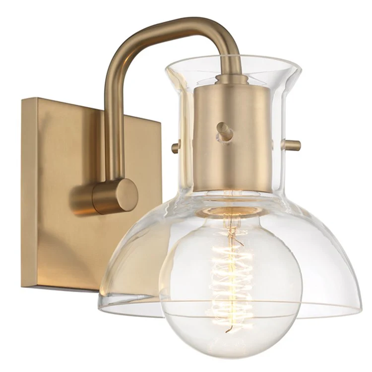 Riley Single-Light Bathroom Wall Sconce - Frankwebs