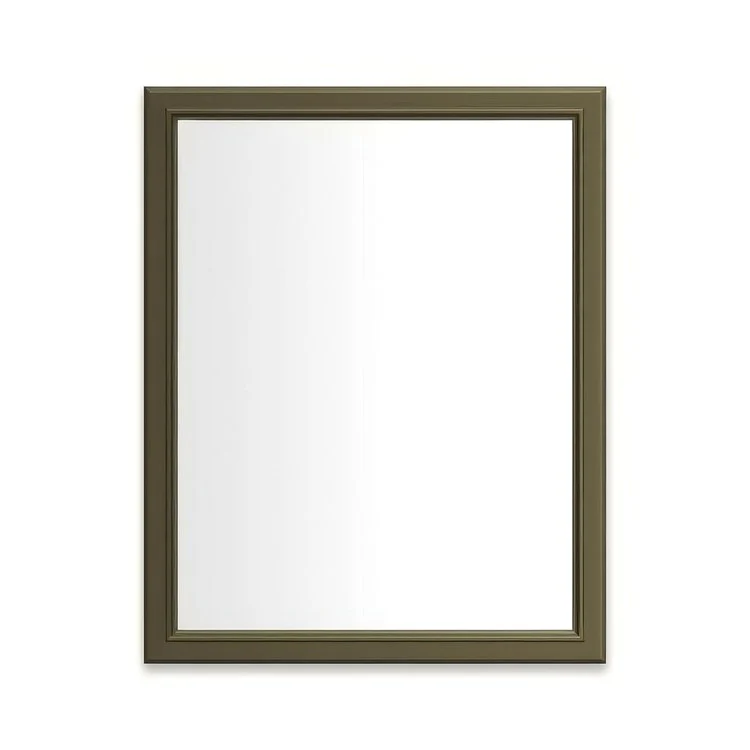 Medicine Cabinet Main Line 24W x 30H Inch 1 Doors Framed Mirror Polished Nickel Flat Top Bryn Mawr Frame Slow Close Hinges 4 Inch - Frankwebs