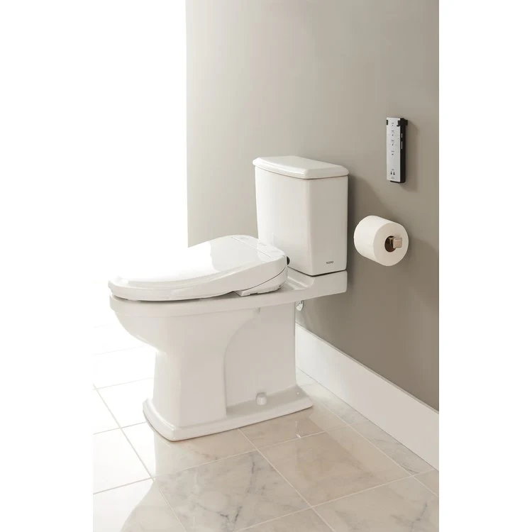 Toilet Connelly 2 Pieces Close Coupled Universal Height Cotton Elongated 30-1/4 Inch 0.9/1.28 Gallons per Flush Left Hand Chrome Soft Close - Frankwebs