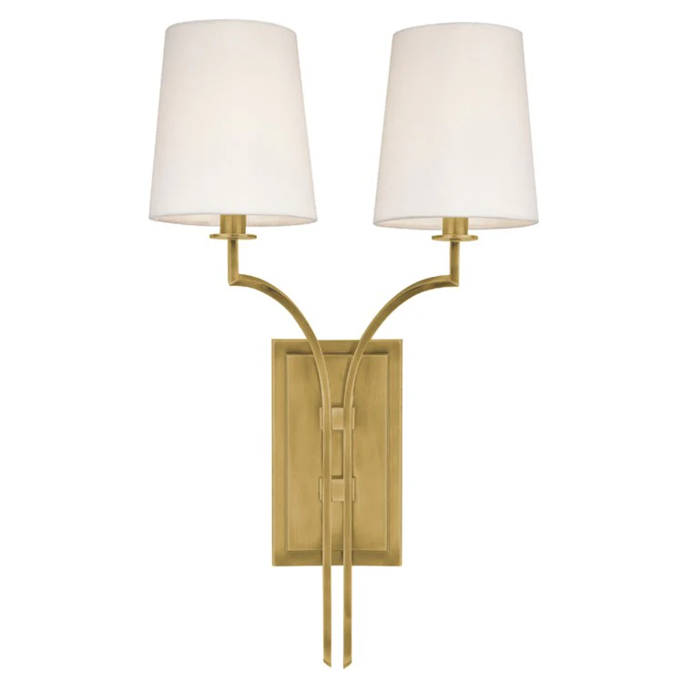 Glenford Two-Light Wall Sconce - Frankwebs